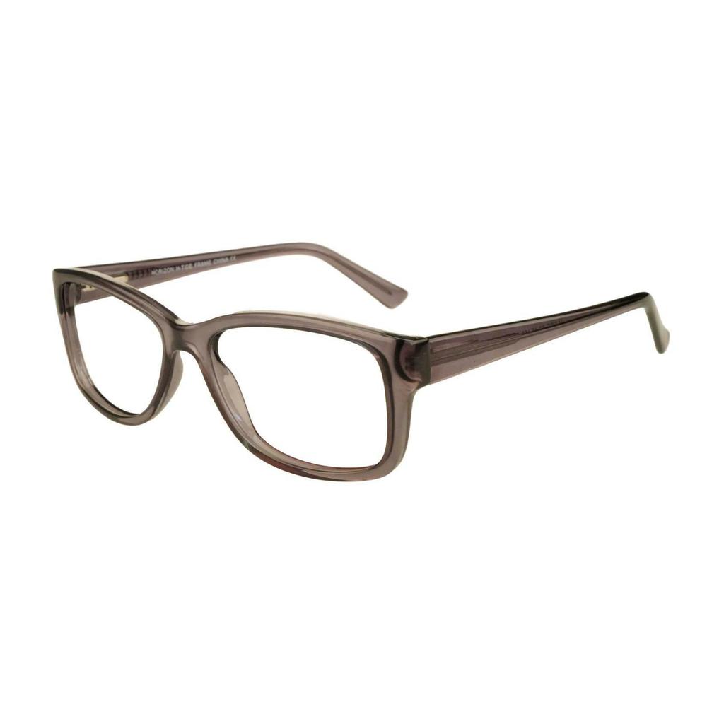 NEW HORIZON EYEWEAR Crystal Grey Smoke TIDE Eyeglasses 60/15/150